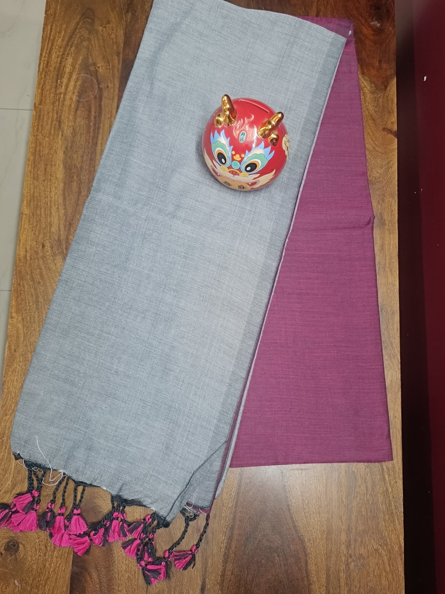 Pure Khadi - Half and Half Handloom Saree