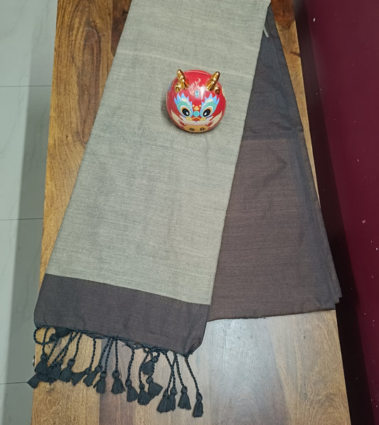 Pure Khadi - Half and Half Handloom Saree