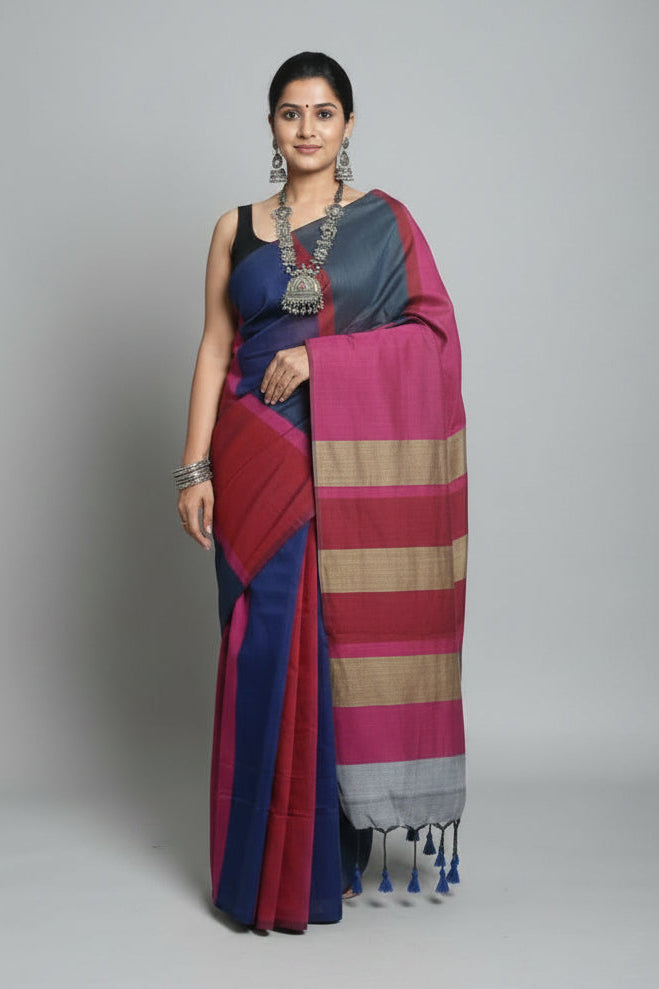 Khadi Vertical Stripes - Multi