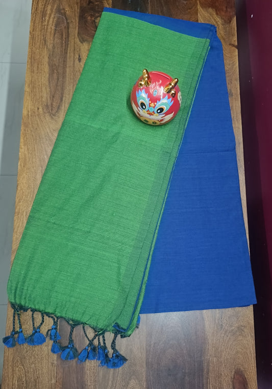 Pure Khadi - Half and Half Handloom Saree