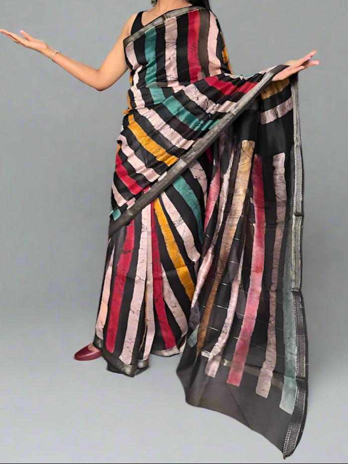 Pure Maheshwari Silk Saree